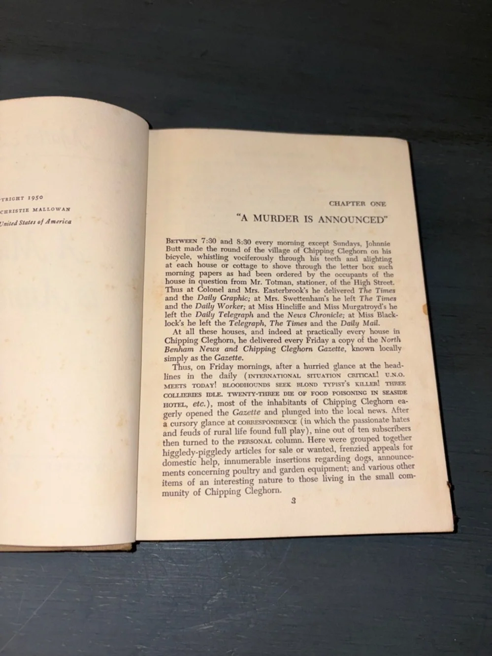 Vintage Agatha Christie 